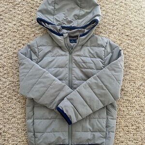 Vineyard Vines Light Gray Hooded Jacket